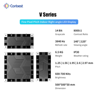 P2.6 Intérieur 4K Front Service Salon Vidéo Mur Plafond Écran Led Suspendu Pilier 90 Degrés Colonne Carrée Affichage Couleur