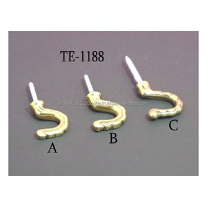 ตะขอโลหะแฟนซีที่ทันสมัยสําหรับห้องนอนห้องน้ําห้องครัวสํานักงานในราคาที่สมเหตุสมผลสําหรับการใช้งานต่างๆและที่แขวนสําหรับการส่งออก - Product Image 1