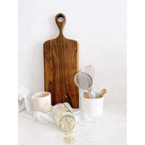 Planche à découper en bois extra large en bois dur durable pour le comptoir de cuisine utilisé pour la préparation des repas et le tranchage - Product Image 6