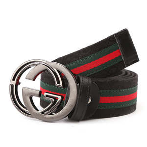 Cinturón Casual de Mezclilla para Hombre Chase Value - 48 Pulgadas Negro - Product Image 2