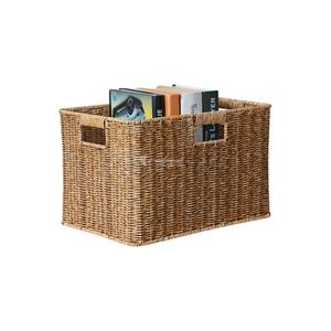 Modern Faux Rattan Side <b>Table</b>, Chic Handwoven End <b>Table</b> for Trendy Home Decor Wholesale Factory Price - Product Image 1