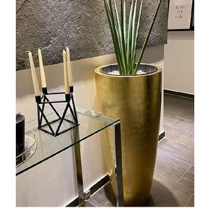 Nouveauté : Jardinière en métal doré pour la maison et les restaurants, décoration de jardin, fabrication indienne - Product Image 5