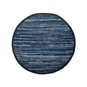 Bijoux en jute Tapis en peluche fabriqué à la main pour la maison Tapisserie à motif géométrique de beauté naturelle Tissé avec soin pour la durabilité - Product Image 1
