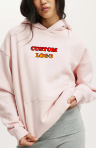 Vente en gros pull oversize 100% coton sweats à capuche pour femmes Streetwear personnalisé 3d puff imprimé logo goutte épaule dames sweat à capuche - Product Image 2