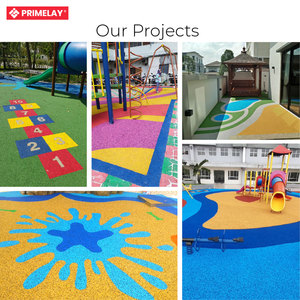 Suministro a granel del fabricante de gránulos elásticos EPDM de alta calidad para pisos y caminos de parques infantiles al aire libre - Product Image 5