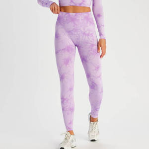 Sublimación Buttery Soft Yoga Legging bolsillo lateral OEM impreso gimnasio Fitness adelgazamiento Atlético mujeres cintura elástica Yoga Leggings - Product Image 1