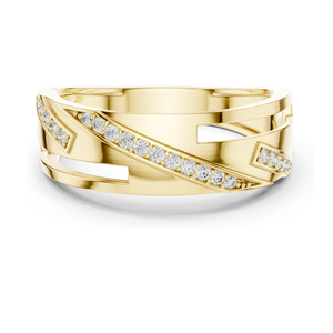 0.151 CT Lab Diamond <b>Ring</b> for Women VVS-VS Clarity 18KT, 14KT, 10KT Gold & 925 <b>Silver</b> Rose, Yellow, White Gold & - Product Image 1