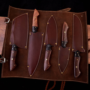 Cuchillo de Chef profesional japonés de acero de Damasco con mango de madera, tamaño y diseño personalizados, Apto para lavavajillas - Product Image 3