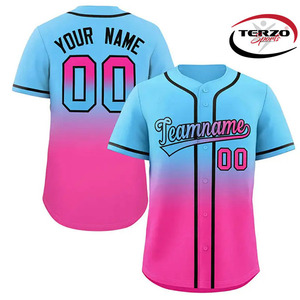 Uniforme de Béisbol Personalizado OEM 2024, Transpirable, de Alta Calidad, Color Personalizado, Camisetas Deportivas Lisas y Económicas, Diseño Sencillo - Product Image 3