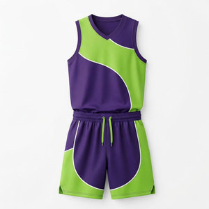 Uniforme de Baloncesto Ligero de Alta Calidad, Tela Deportiva Transpirable, Conjunto Cómodo para Juego, Diseño Personalizado - Product Image 1