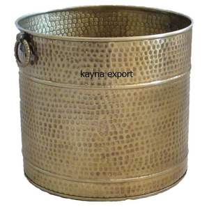 Macetero de metal decorativo para uso en jardín e interior, macetero de cobre con acabado antiguo martillado, más vendido - Product Image 5