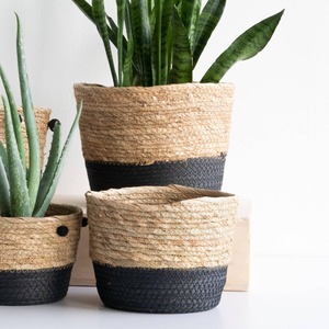 Natural Seagrass <b>Woven</b> <b>Basket</b> - Product Image 3