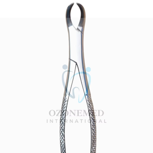 Fórceps de acero inoxidable de alta calidad con patrón americano para instrumentos quirúrgicos dentales que extraen los primeros y segundos molares inferiores - Product Image 1