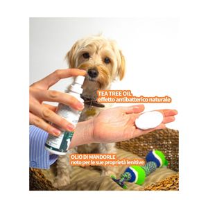 Deluxe Inodorina Rituals 100mL Loción para los oídos para mascotas con árbol de té y aceite de almendras El Limpiador diario suave garantiza oídos limpios y saludables - Product Image 2