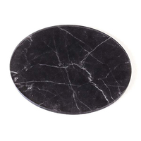 Ensemble de sous-verres de haute qualité en bois et en marbre Tapis de décoration de table et coussinets Design tendance à la mode Sous-verres en verre emballés en vrac