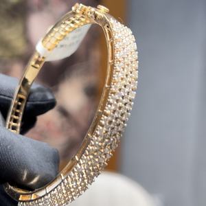 Bracelet à breloques en diamant en or 14K et 18K de qualité supérieure pour femmes Bijoux de fiançailles à la mode - Product Image 6