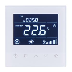 T3065-מאוורר סליל תרמוסטט ץ ץ 'מניפה שסתום 24v ac/dc bacnet ms/tp לבן - Product Image 1