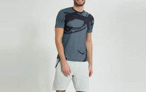 เสื้อยืดคอกลมชายพิมพ์ลายด้วยการระเหิดสำหรับสตรีท - Product Image 4