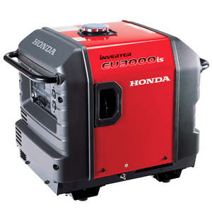 Generador Inverter Portátil Súper Silencioso de 3000 Vatios, 4 Tiempos, 163 cc, para EU3000iS, Reacondicionado, Salida de 380 V CA/CC - Product Image 1