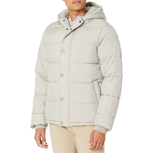 Veste à logo personnalisé très vendue pour hommes, veste bomber matelassée d'hiver de haute qualité, veste à bulles d'extérieur - Product Image 4