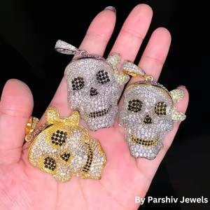 จี้เพชรโซลิแทร์แบบคลาสสิกของอินเดียของขวัญที่สมบูรณ์แบบสำหรับวันครบรอบหรือวันเกิดและเหตุการณ์สำคัญพร้อมขาย - Product Image 4