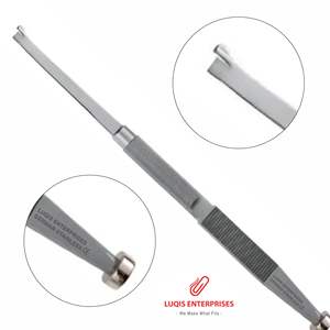 เครื่องมือผ่าตัดกระดูกจมูก Tebbetts Nasal Dorsum Osteotome สำหรับหู คอ จมูก ทำจากเหล็กกล้าไร้สนิมเกรดทางการแพทย์ - Product Image 4