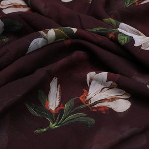 Tissu imprimé en mousseline de soie exquis pour robes élégantes robes et accents de maison approvisionnement en vrac en gros aux EAU et à Dubaï - Product Image 4