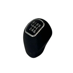 Leather Car <b>Gear</b> <b>Knob</b> Compatible with for KIA RIO/CERATO/CEED/SPORTAGE 6-Speed Models 2012-2016 - Product Image 1