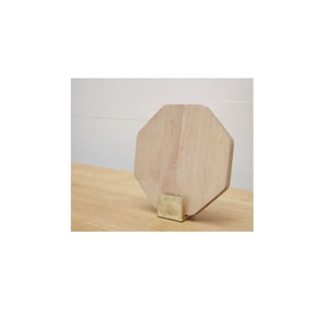 Dernière conception de support de planche à découper en bois vente chaude Étagère murale en fil métallique en bois Étagères de rangement à prix compétitif - Product Image 2