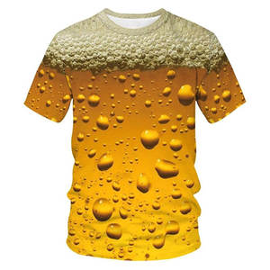 Ropa informal para hombre, camiseta de alta calidad personalizada con estampado y bordado, diseño de lona de poliéster transpirable a la venta - Product Image 1