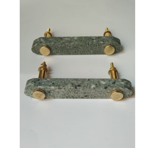 ลูกบิดไม้เรซินสำหรับประตูด้านในและด้านนอกอะลูมิเนียมรางที่ซ่อนอยู่สำหรับประตูบานเลื่อน - Product Image 6