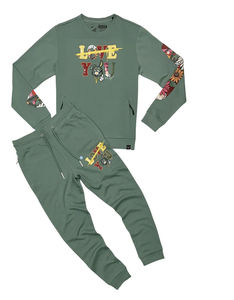 Nueva tendencia de los hombres de diseño personalizado chándales mejor fabricante de alta calidad de peso pesado hecho en fábrica pantalones de chándal con sudaderas con capucha - Product Image 5