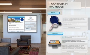 E-Turnix Intelligent Queue Management System Customizable Multimedia Contents Embassies Consulates <strong>2</strong> Remote Controls Impretech - Product Image 6
