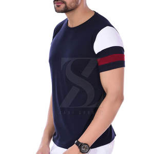 Fabricant pakistanais T-Shirt pour homme Qualité supérieure OEM T-Shirt pour homme personnalisé au prix de gros - Product Image 2