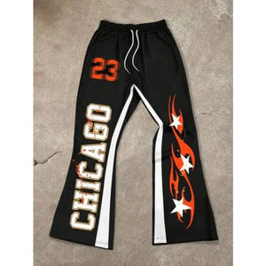 Pantalones deportivos casuales de estilo europeo y americano, transpirables y a la moda, con estampado de dibujos animados en 3D personalizados, para adultos y niños. - Product Image 4