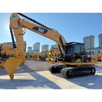 Excavatrice d'occasion CAT 320D de 20 tonnes, 90% neuve, populaire, en stock, vente chaude à prix d'usine, pelle d'occasion 320D