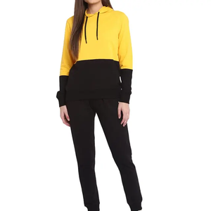 Survêtement à capuche décontracté de haute qualité, design personnalisé, pour femmes, vente en gros OEM, séchage rapide, léger, vêtements de fitness d'automne - Product Image 1