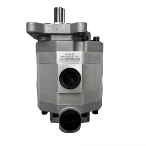 Pompe à engrenages hydraulique triple 3 étapes intégrée en fonte avec arbre cannelé et bride carrée, pièces de rechange OEM - Product Image 5
