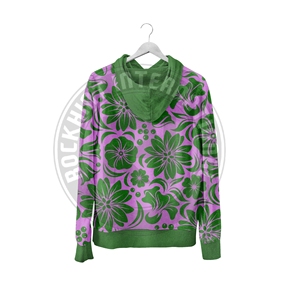 เสื้อฮู้ดดี้ผ้าฝ้ายฟลีซแขนยาวแบบซิป สไตล์ unisex - Product Image 2