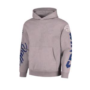 Hommes Hoodies 100% Brossé dos Coton polaire Graphique Personnalisé Imprimé Logo Surdimensionné Goutte D'épaule Pull Streetwear - Product Image 3