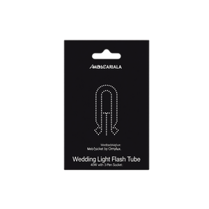 Wedding <b>Light</b> Flash Tube 40W with 3-Pin <b>Socket</b> by Omnilux - Product Image 3