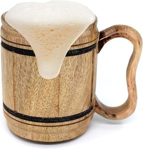 Taza moderna de madera ecológica de alta calidad, acabado suave para té, café, regalos, decoración de mesa de comedor, logotipo personalizado - Product Image 5