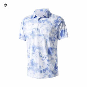 Nueva Ropa Deportiva Casual de Alta Calidad para Hombre, Camisetas de Punto de Poliéster/Algodón, Logotipo Bordado Personalizado, Transpirable - Product Image 2