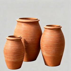Macetas de Cemento Europeas de Lujo, Duraderas, Talladas a Mano, Artisanales, <span class=keywords><strong>para</strong></span> Plantas de Interior/Exterior, <span class=keywords><strong>para</strong></span> Jardín, Terraza, Villa - Product Image 3