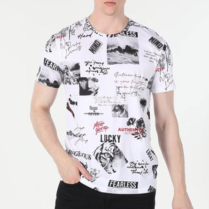 Street Wear Nouveau design T-shirt homme meilleure qualité T-shirt homme taille normale couleur unie style unique imprimé T-shirt homme - Product Image 2