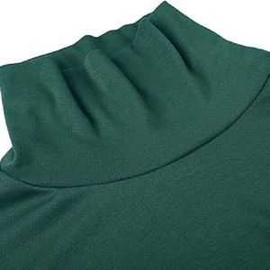 Pulls d'hiver Slim Fit de haute qualité pour hommes anti-rides avec logo à col rond avant couleurs unies-tous fabriqués à partir de polyester - Product Image 6