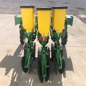 Plantador de milho montado em trator para máquinas agrícolas Plantador de milho de 5 linhas com fertilizante Preço barato