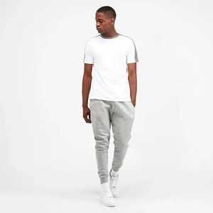 Vente en gros de joggings de sport d'hiver pour hommes, pantalons 100% coton avec logo brodé et coupe ajustée personnalisés, tissu en toile - Product Image 1