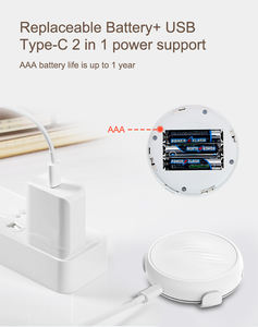 Termômetro digital tuya com visor de parede, medidor de temperatura e umidade - Product Image 5