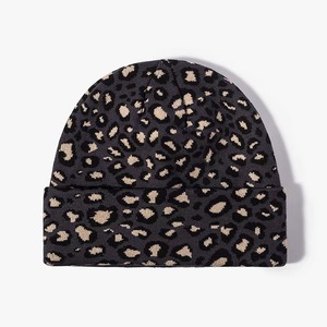 Gorro de primavera con diseño de vector de camuflaje personalizado para invierno unisex, gorro a presión de hip-hop sólido informal, gorros calentadores de cuello jacquard, gorros - Product Image 6